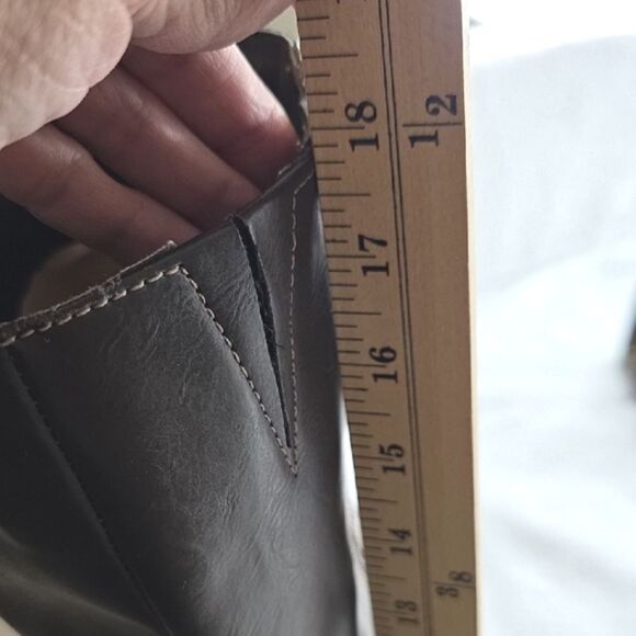 Natural Soul by Naturalizer Women's Brown Leather Boots Size 10 - Picture 11 of 17